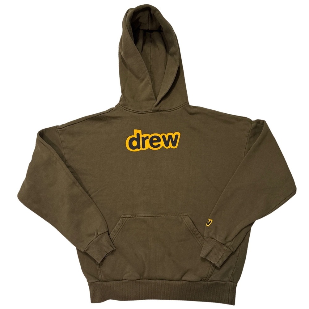 Drew House Secret Hoodie Midnight Olive Men's - XS